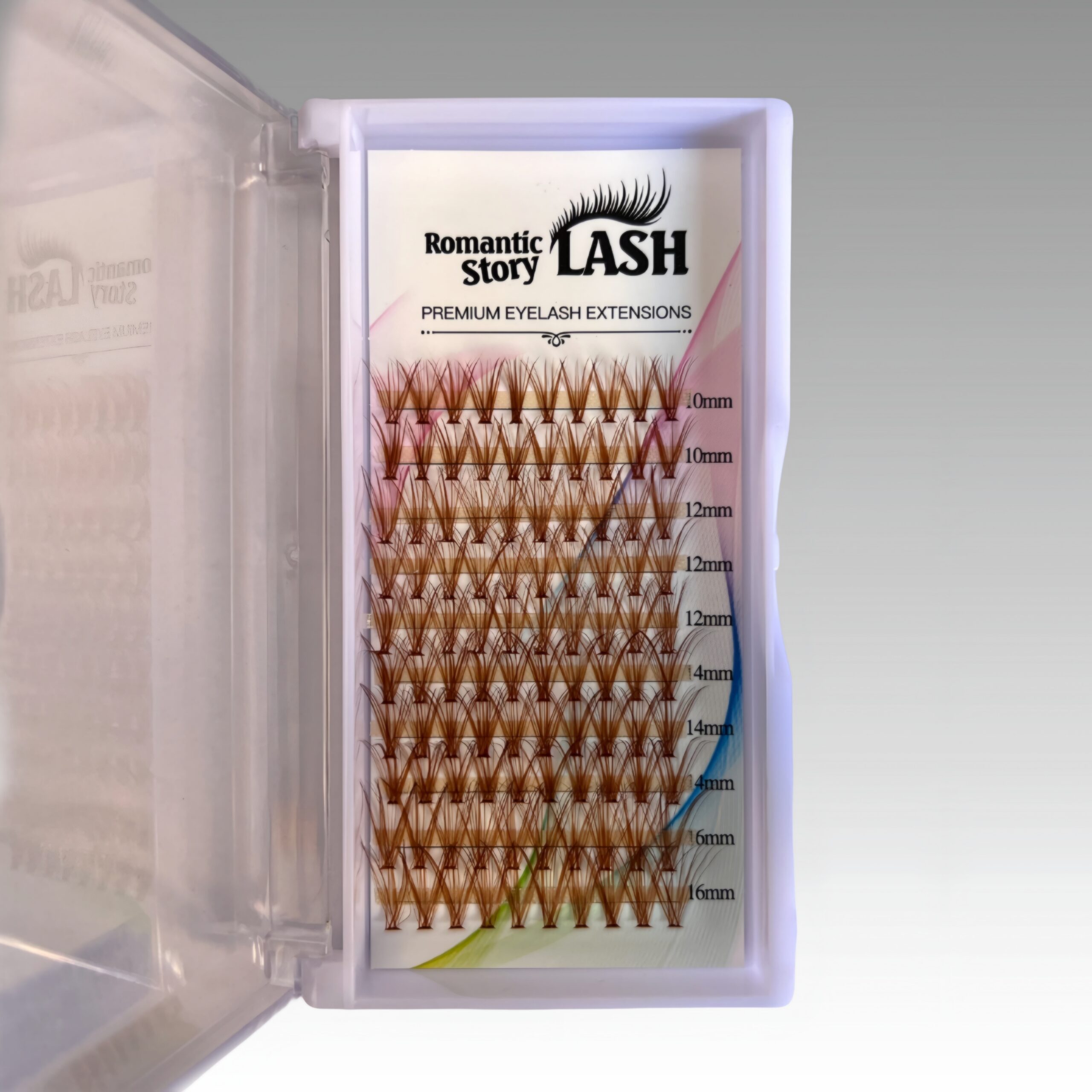 پالت مژه رنگی