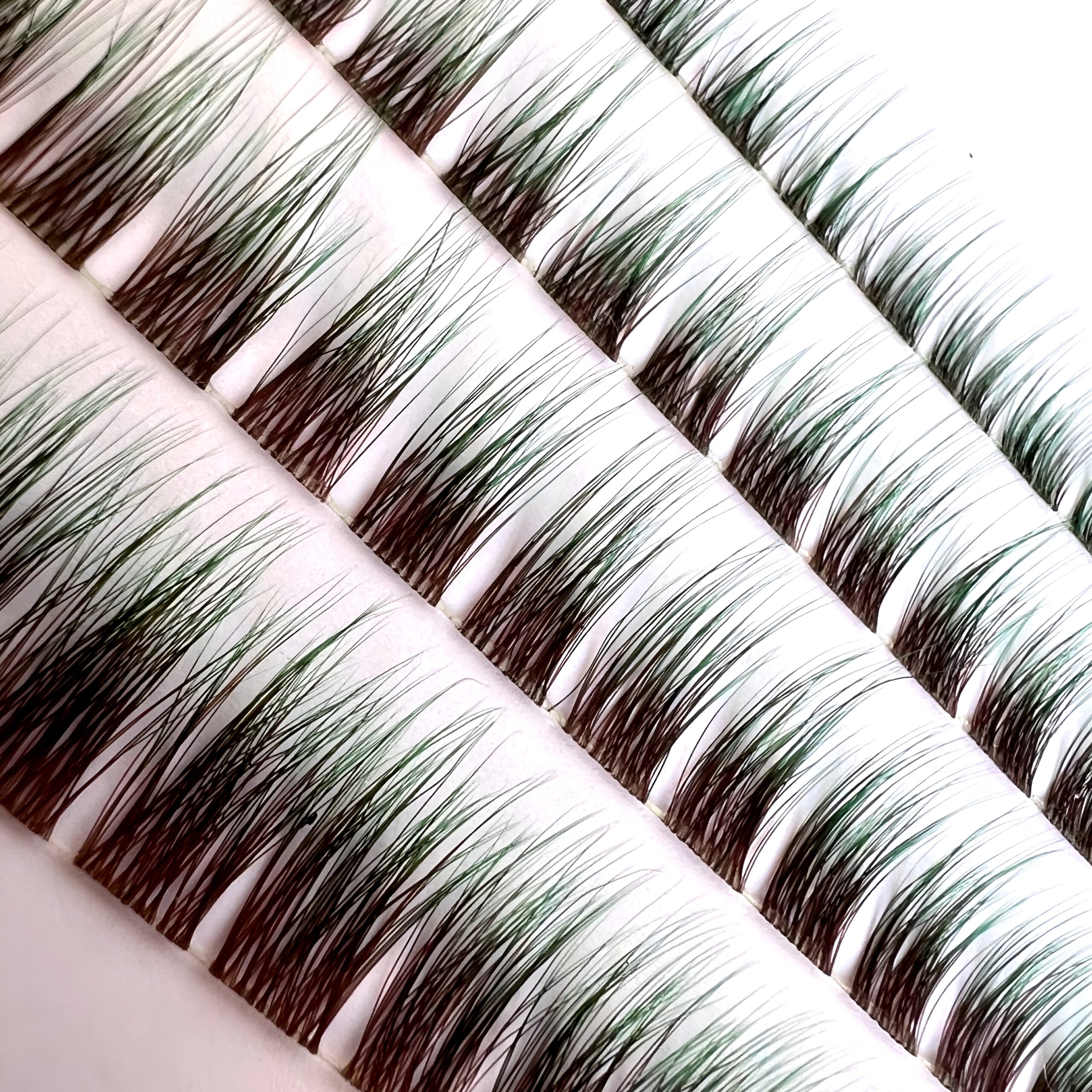 مژه سلنا آمبره (قهوه ای _ سبز)