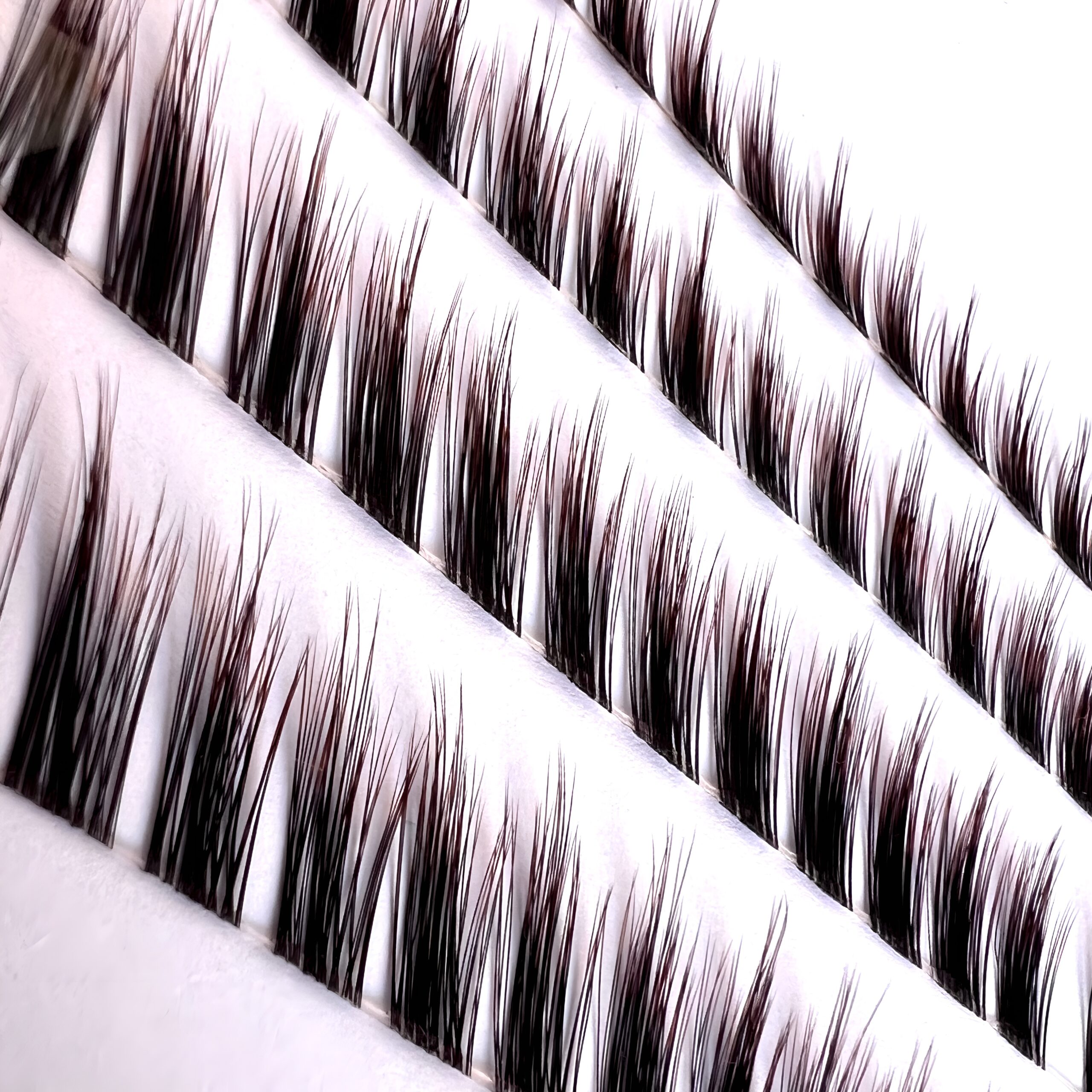 مژه فاکس آمبره (قهوه ای)