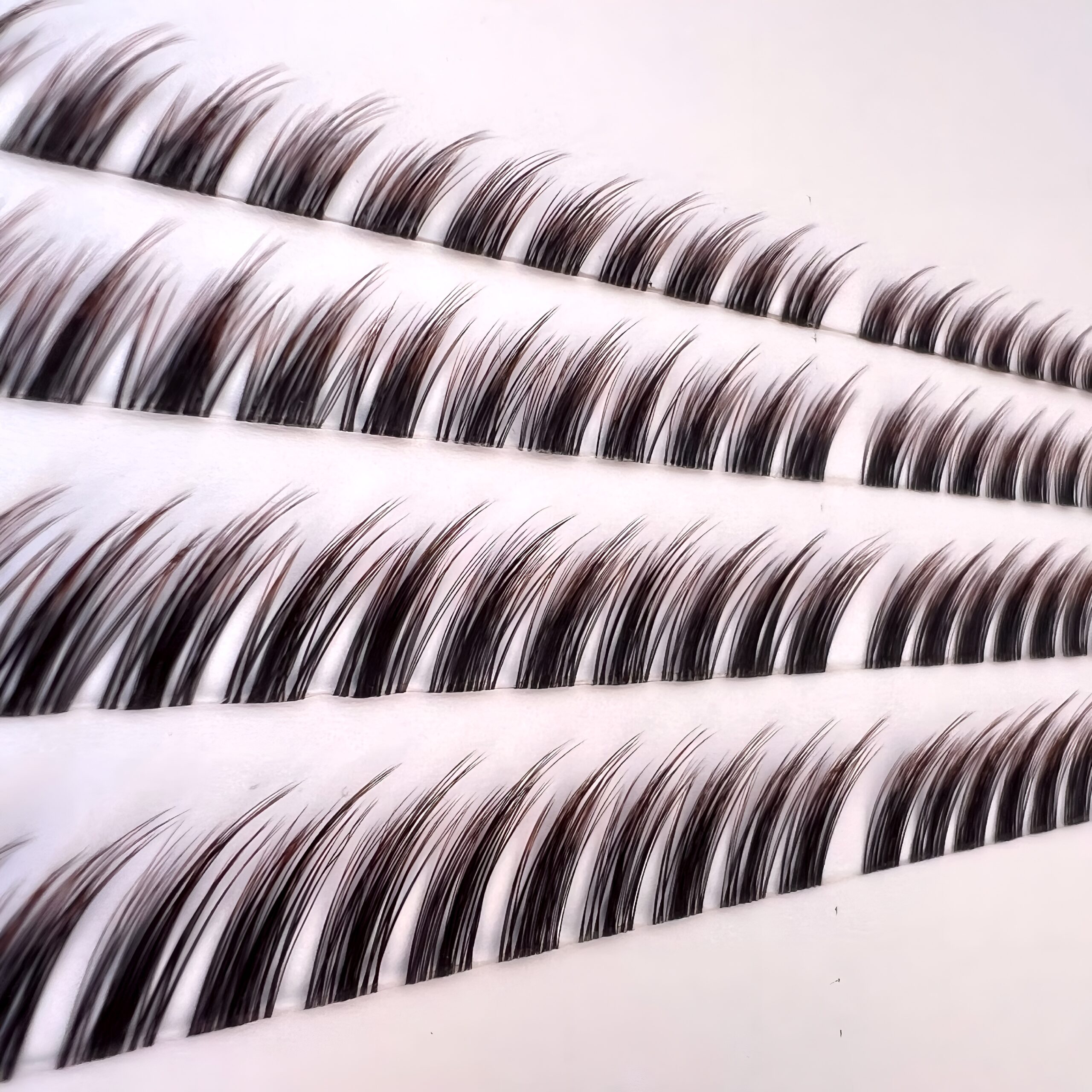 مژه فاکس آمبره (قهوه ای)