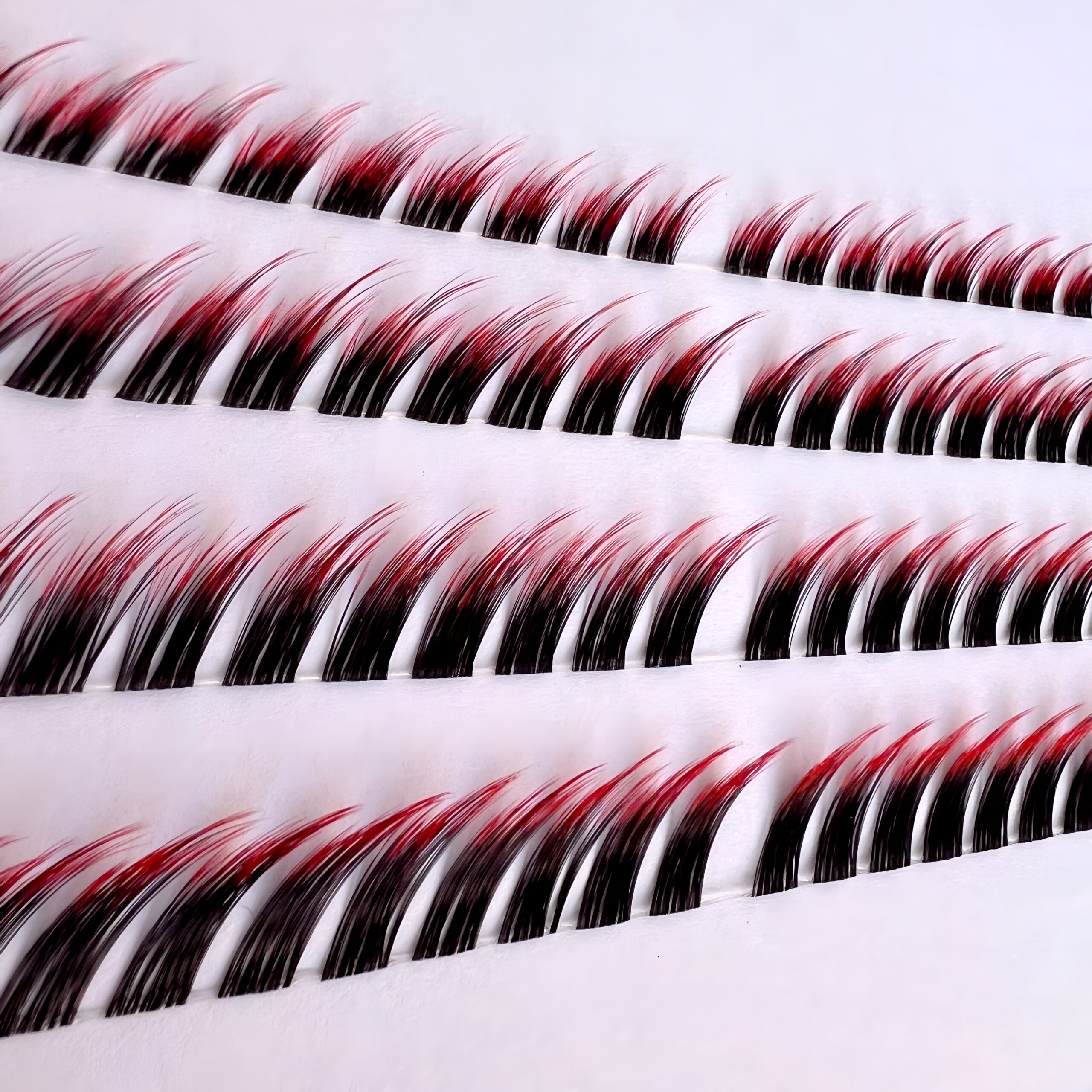 مژه فاکس آمبره (قرمز)