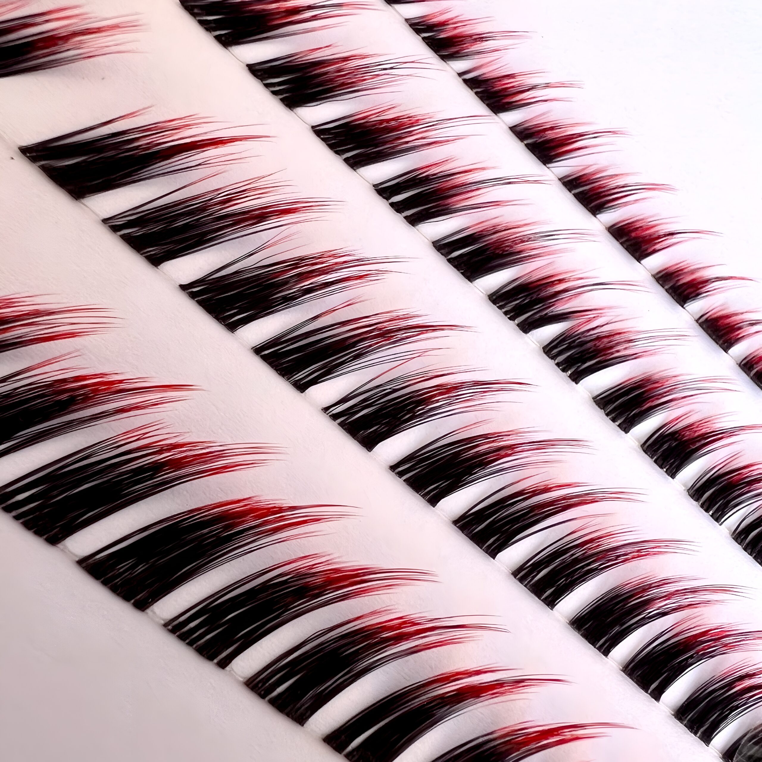 مژه فاکس آمبره (قرمز)