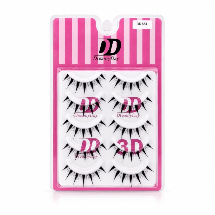 مژه 5 جفتی انیمه کد 3D384