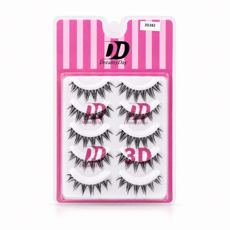 مژه 5 جفتی انیمه کد 3D382